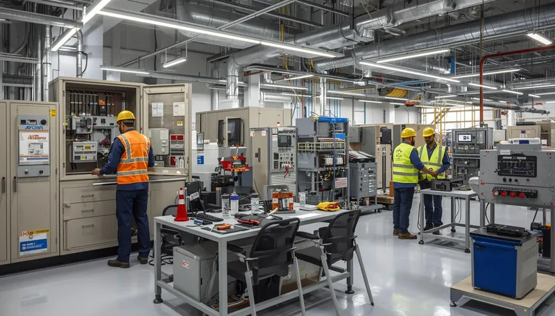تشغيل وصيانة مراكز الأحمال – مطار الملك عبدالعزيز الدولي